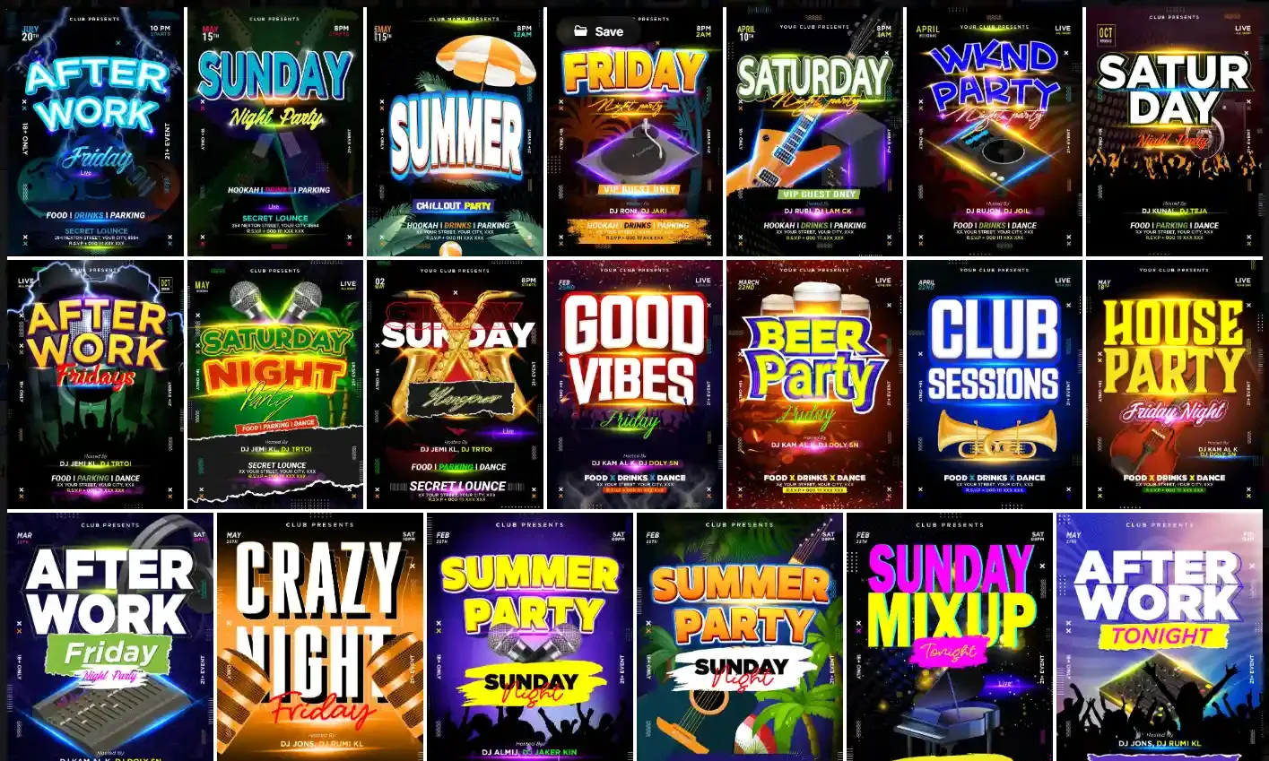 Nightclub Social Media Campaign