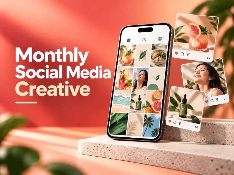 Monthly Social Media Creative