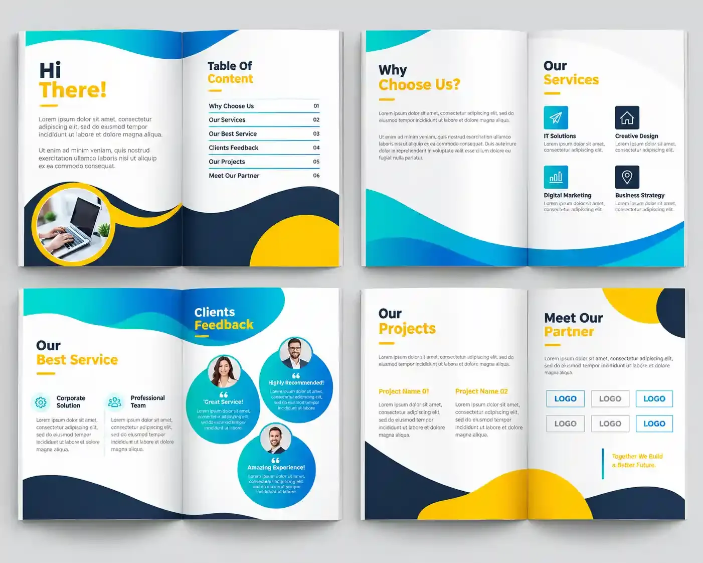 Never Stop Exploring Brochure Design