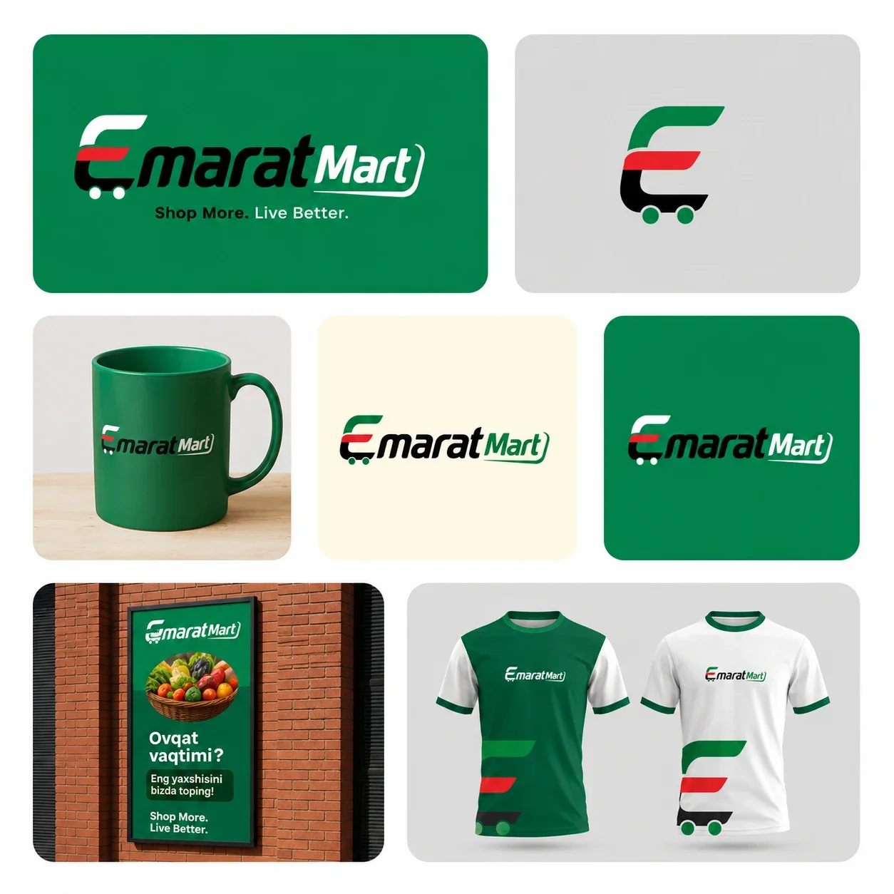 Emarat Mart Brand Identity