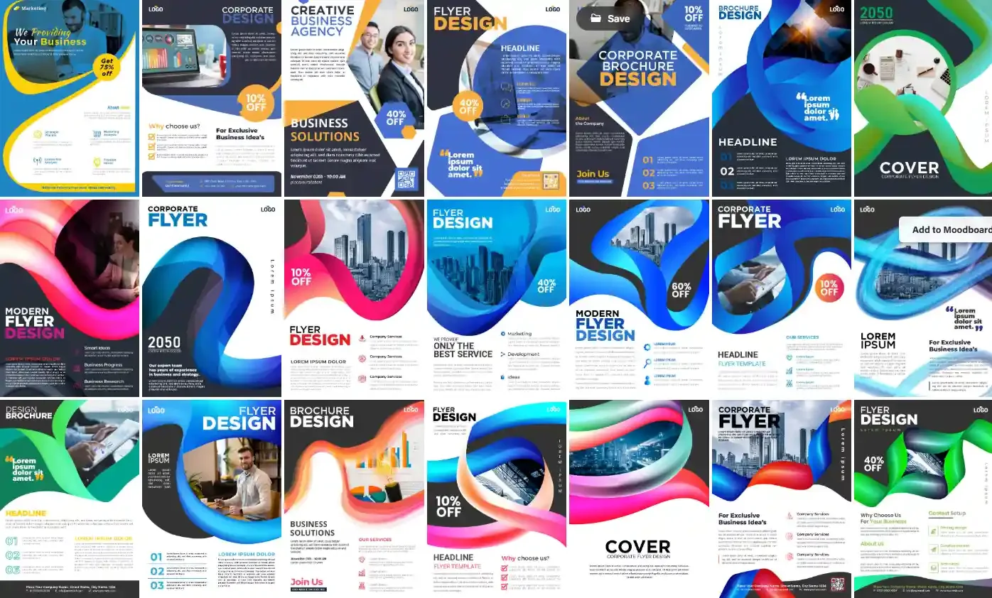 Corporate Flyer and Brochure Design