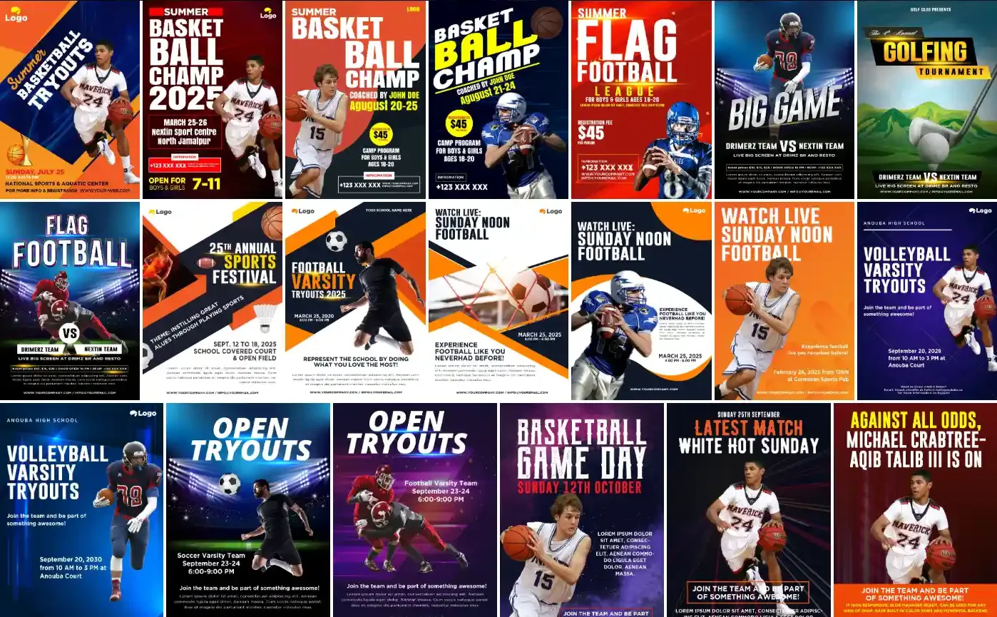 Sports Event Marketing Campaign