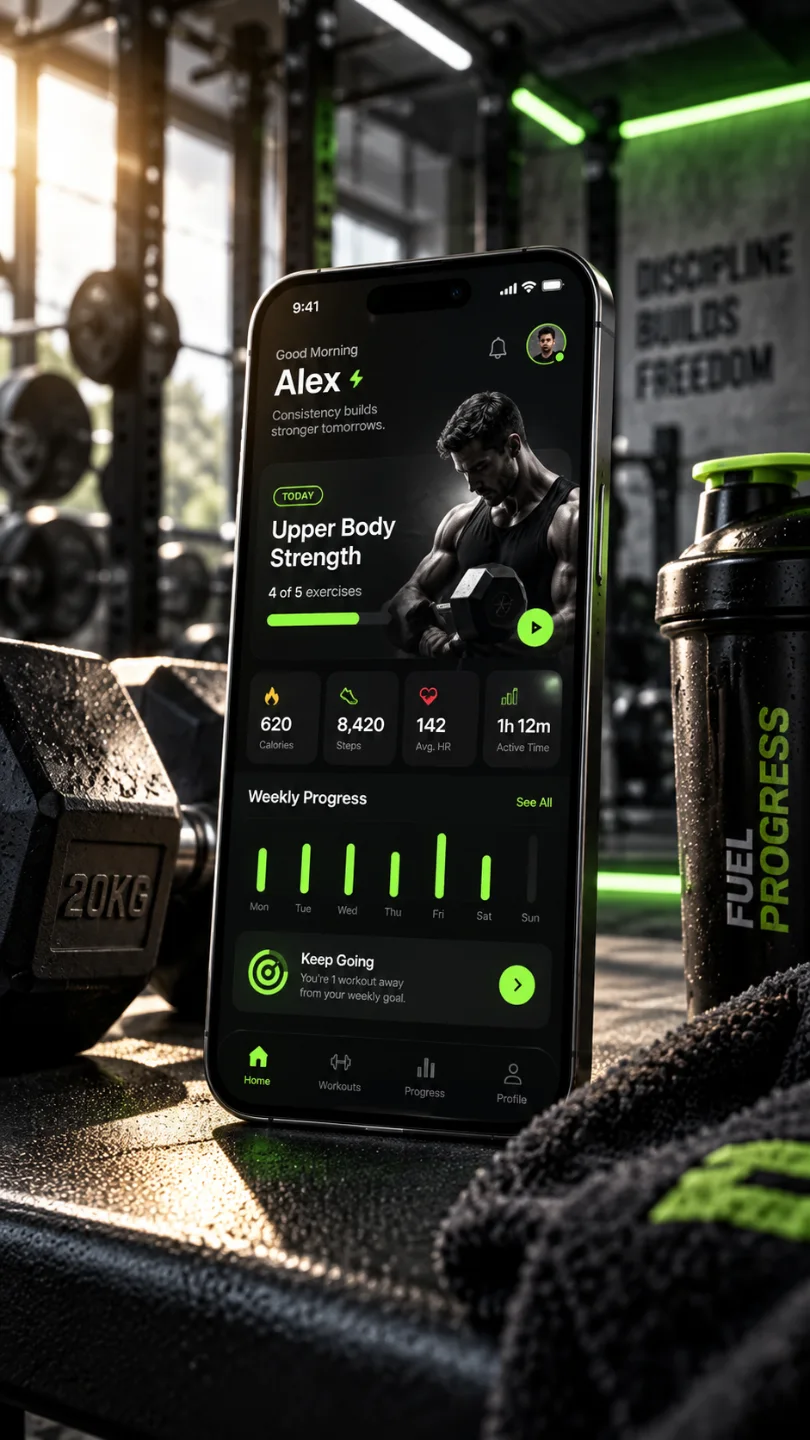 GYM UI Design